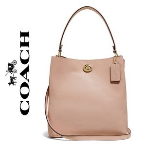 Coach Neutral Charlie Bucket Bag EUC